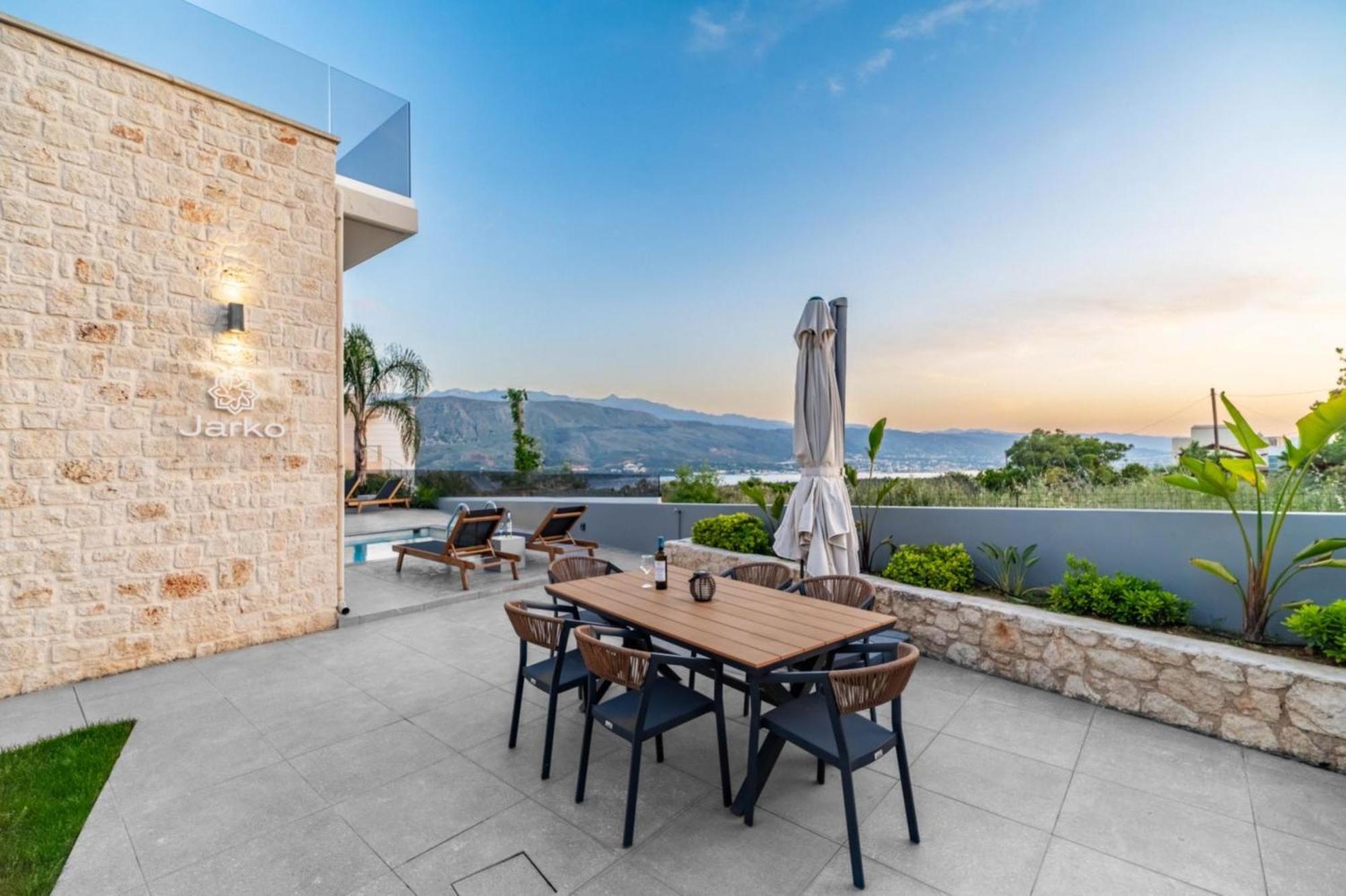 Villa Jarko Chania  Bagian luar foto